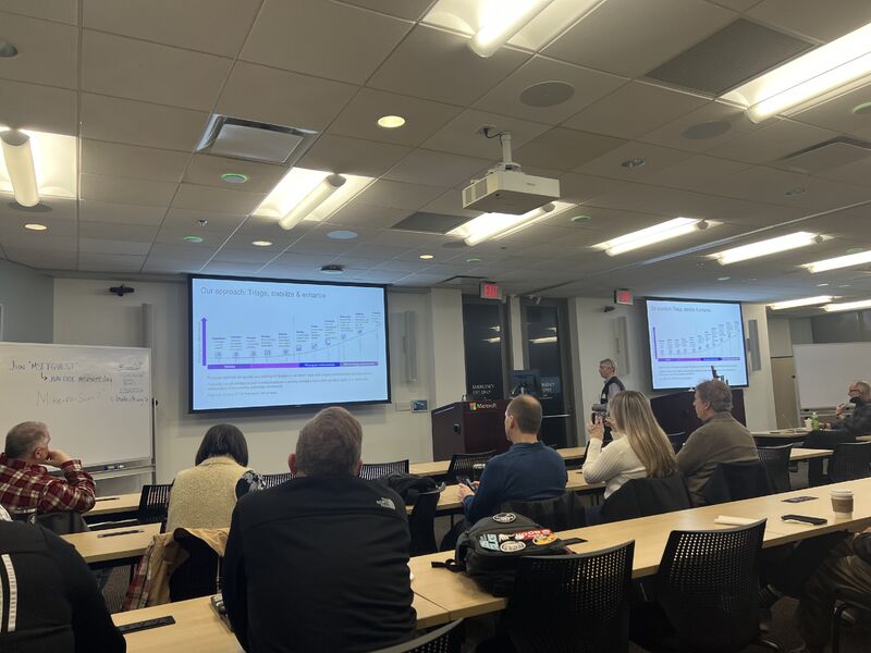 Charlotte ISSA at Microsoft