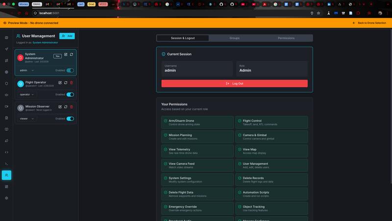 mouse10 operator user managment
